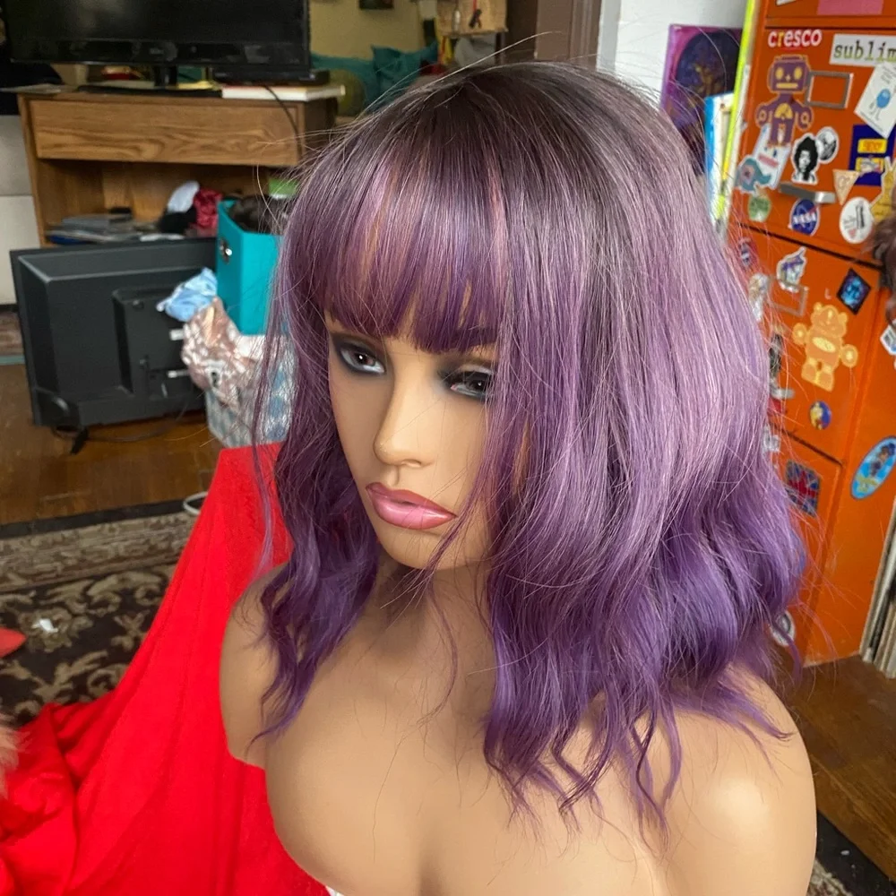 N/A realistic wig